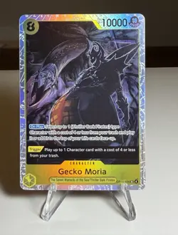 One Piece Card Game Gecko Moria OP14-104 SR SP Special Foil NM - Image 1