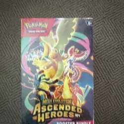 Pokemon TCG Mega Evolution: Ascended Heroes Booster Bundle 5 Packs 35 Cards - Image 1