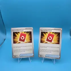 Special Red Card 082/086 Crown Zenith Pokemon TCG Trainer 2-Card Lot English - Image 2