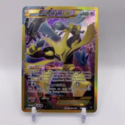 Alakazam EX 125/124 XY Fates Collide 2016 Secret Holo Rare Pokemon Card TCG - Image 1
