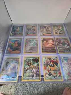 Pokemon TCG Full Art Lot of 12 Cards NM to LP - Image 1