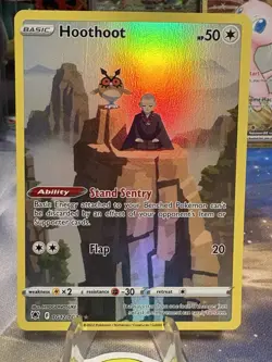 Hoothoot Trainer Gallery TG12/TG30 Astral Radiance Pokemon TCG Card Near Mint - Image 2