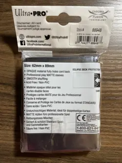 (60) Ultra Pro Eclipse PRO MATTE ROYAL PURPLE Small Deck Protector Card Sleeves - Image 2