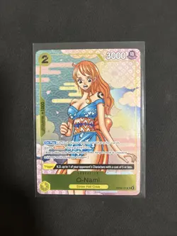 One Piece Card Game O-Nami OP06-101 Event Pack 5 Promo Full Art Championship - Image 1