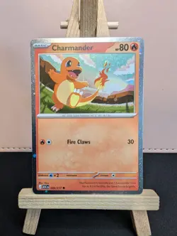 Charmander Cosmos Holo Ascended Heroes 020/217, NM Pokemon Card - Image 1