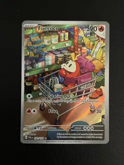 Pokemon TCG Card Fuecoco 201/193 Paldea Evolved Illustration Rare - Image 1