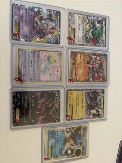 Pokemon Card Lot 100 Official TCG Cards Ultra Rare Included EX GX V MEGA + HOLOS - Image 1