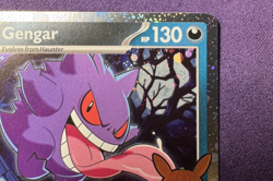 Gengar 57/91 | 2024 Trick Or Trade | Cosmos Holo | Pokemon (NM) - Image 3