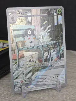 Pokemon Card TCG Spewpa 089/088 Perfect Order 2026 Illustration Rare Holo NM - Image 1