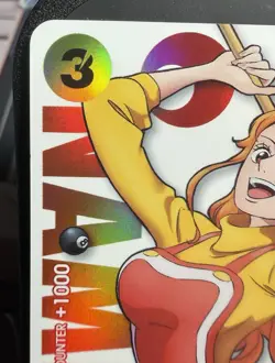 Round 1 One Piece Nami ST-29-008 English Promo Card. See description - Image 3
