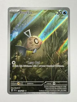 Pokemon TCG - Feebas - Surging Sparks 198/191 Illustration Rare Full Art Holo - Image 1