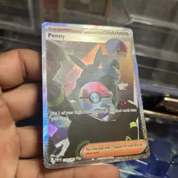 Pokemon TCG Penny 239/091 - Special Illustration Rare - Paldean Fates - NM/Mint - Image 2