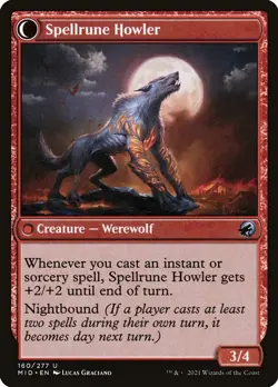 NM Foil - Spellrune Painter [MID - 160] Innistrad: Midnight Hunt - Image 2