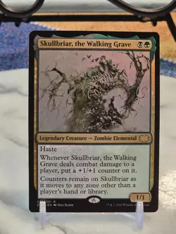 MTG Skullbriar, the Walking Grave Double Masters 2022 Foil LP - Image 1