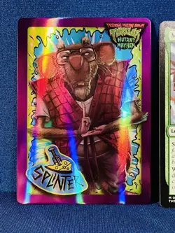 MTG, Michaelagelo, Improviser (M) TMT 0119 + (BONUS) SPLINTER 🧬 HOLO REFRACTOR - Image 2