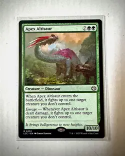 Wizards of the Coast MTG Apex Altisaur 232 LCC Rare REG ENG 2023 - Image 1