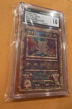 Ancient Mew Holo CGC 10 Movie Promo Graded Pokemon Card 2000 - Image 1