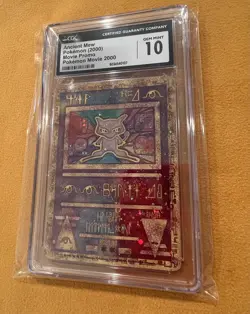 Ancient Mew Holo CGC 10 Movie Promo Graded Pokemon Card 2000 - Image 3