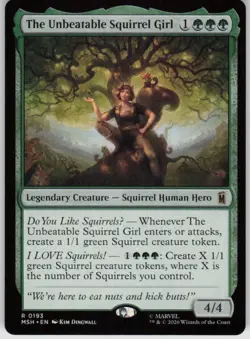 The Unbeatable Squirrel Girl 193 Marvel Super Heroes Magic: The Gathering NM - Image 1