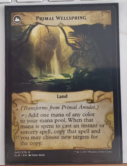 MTG Primal Amulet Primal Wellspring - Ixalan #243 MINT - Image 1