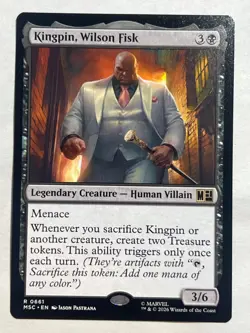 MTG - Kingpin, Wilson Fisk - MSC - Rare - NM - Magic the Gathering - Image 1