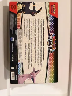 Pokemon Prismatic Evolution Premium Figure Collection Pokemon TCG Umbreon Espeon - Image 2