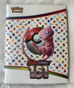 Pokemon TCG: Scarlet & Violet 151 Mew BINDER ONLY - No Cards! - Image 1