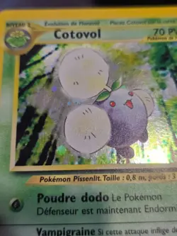 Carte Pokemon Cotovol 7/111 Holo Edition 2 Neo Genesis Wizards - Image 4