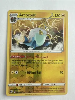 ARCTOZOLT - 066 - 189 HOLO - - DARKNESS ABLAZE - POKEMON - - REVERSE HOLO - NM/M - Image 1