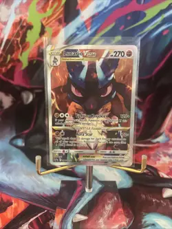 Pokemon TCG Lucario VSTAR SWSH291 Black Star Promo NM Near Mint - Image 1