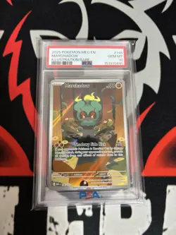 Pokemon 2025 ME01 Mega Evolution Marshadow 146/132 IR Holo EN PSA 10 - Image 1