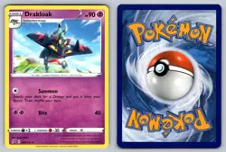 Drakloak 090/192 Uncommon Rebel Clash Pokemon NM - LP - Image 3