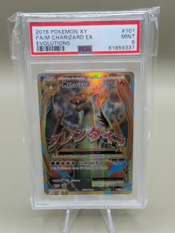 Pokemon TCG M Charizard EX Evolutions Full Art Holo Ultra Rare 101/108 PSA 9 - Image 1