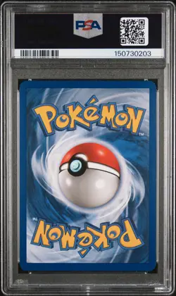 2004 POKEMON EX TEAM ROCKET RETURNS #105 ROCKET'S SUICUNE EX-HOLO PSA 8 - Image 2