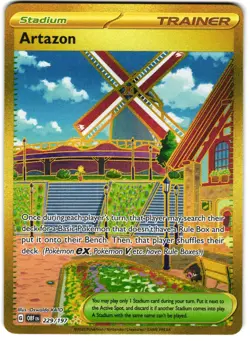 Artazon Hyper Rare Holo 229/197 Pokemon SV: Obsidian Flames - Image 1