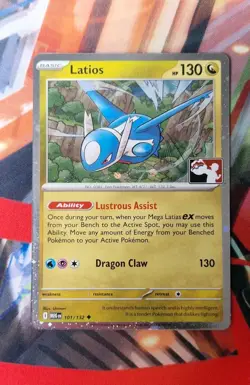 Pokemon TCG - Latios 101/132 Play Stamped Prize Pack Series 8 Cosmos Holo NM - Image 1