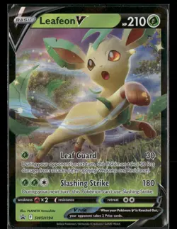 Leafeon V SWSH194 Holo Promo Sword & Shield Promo Pokemon Near Mint - Image 1