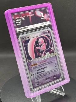 🔮 Pokemon TCG – Mew ex 100/110 – EX Holon Phantoms – Holo Rare – ACE 2 - POP 1 - Image 4