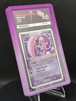 🔮 Pokemon TCG – Mew ex 100/110 – EX Holon Phantoms – Holo Rare – ACE 2 - POP 1 - Image 5