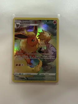 Flareon TG01/TG30 Pokemon TCG SWSH Brilliant Stars Trainer Gallery Full Art NM - Image 1