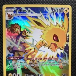 Pokemon TCG - Jolteon TG04/TG30 LP Holo Trainer Gallery - Image 2