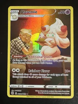 Alcremie TG08/TG30 Pokemon Brilliant Stars Trainer Gallery Full Art Holo NM - Image 1