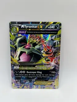 Pokemon TCG: M Tyranitar EX #43/98 XY Ancient Origins Ultra Rare Holo - Image 1
