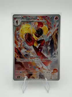 Armarouge 086/084 Illustration Rare Pokemon TCG Pitch Black English NM - Image 1