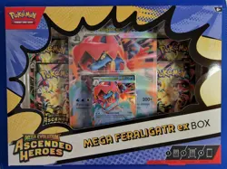 Ascended Heroes Mega Feraligatr EX Box - Sealed & In Hand - Same Day Dispatch - Image 1