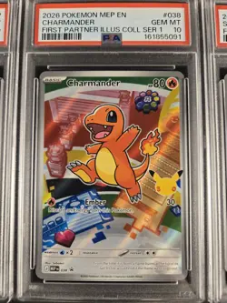 PSA 10 SEQUENTIAL Pokemon First Partner Illustration Series 1 Kanto Gem Mint - Image 4