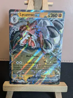 Lycanroc ex 117/193 Double Rare Paldea Evolved Pokemon TCG - Near Mint - Image 1