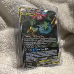 The Pokemon Company Venusaur & Snivy GX SM229 SM Promos TAG TEAM Holo ENG 270HP - Image 2