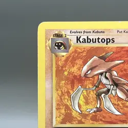 Vintage 1999 Pokemon TCG Kabutops 24/62 Fossil Rare ⭐ Unlimited Non-Holo - Image 2