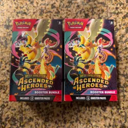 2 SEALED Booster Bundles / Pokemon TCG / Ascended Heroes / Asc / NEW, SHIPS FAST - Image 1